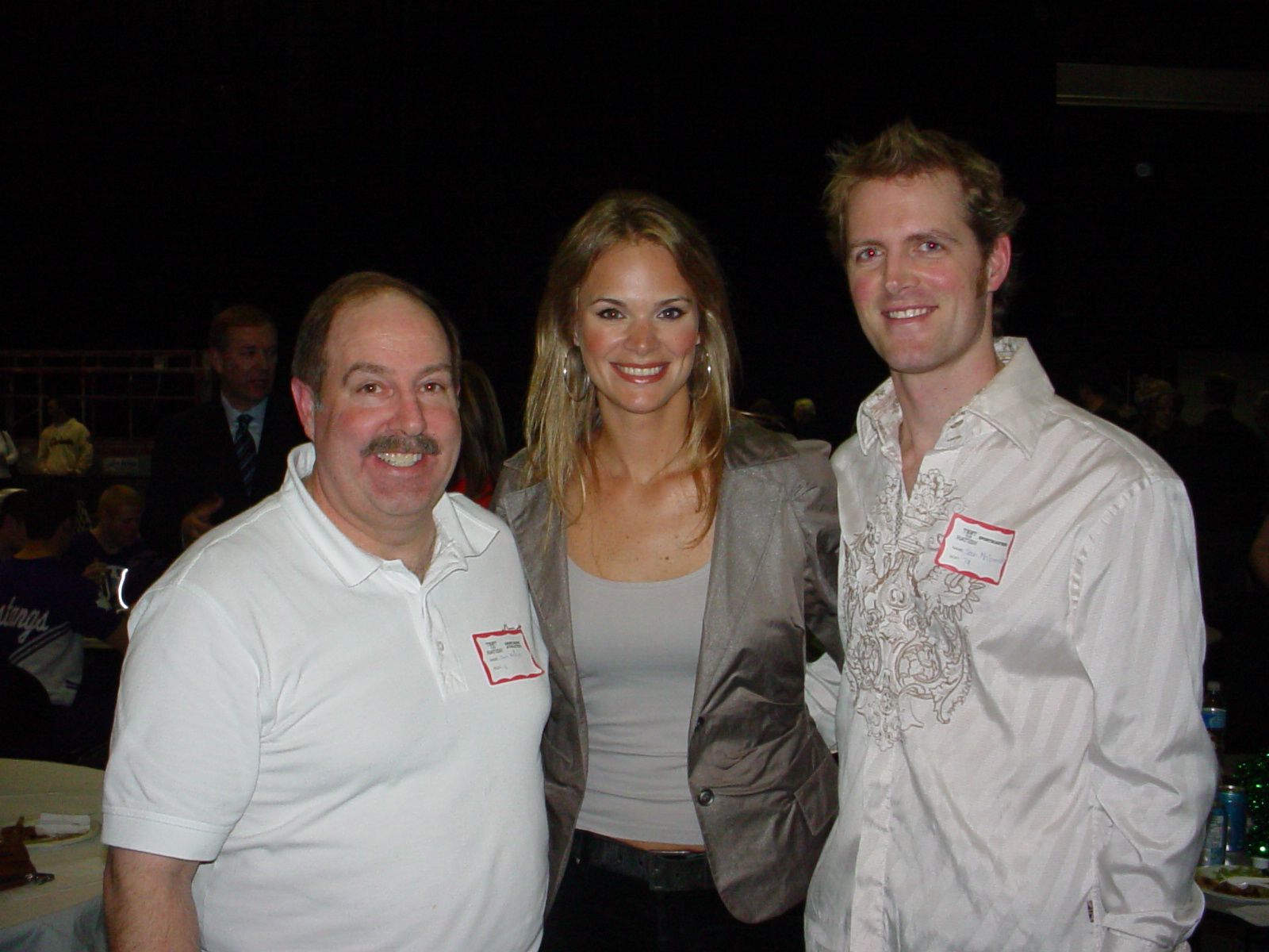 Jennifer Hedger and Sean McCormick